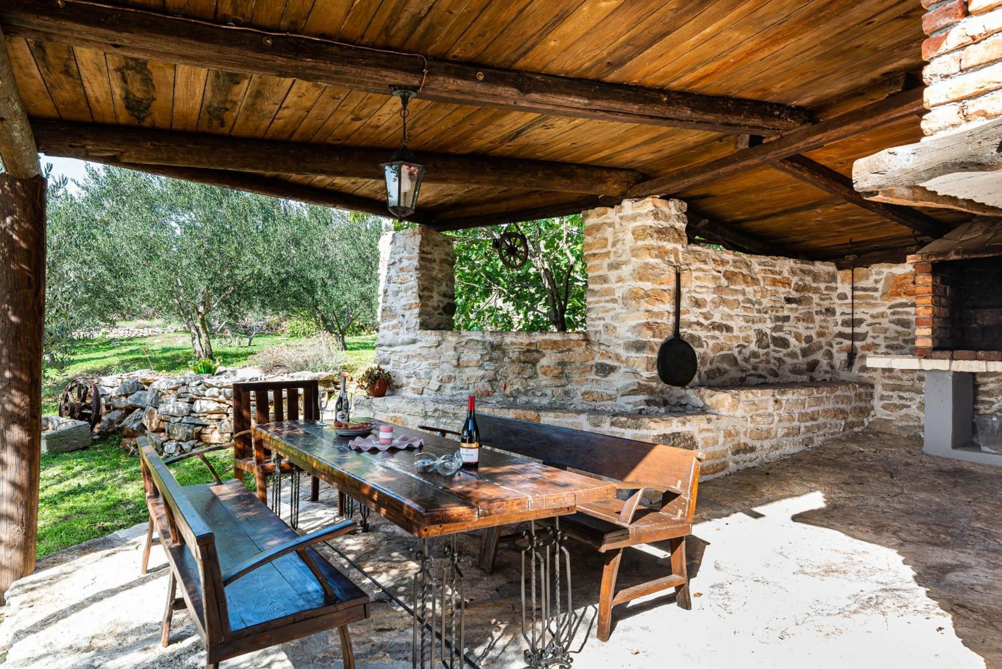 Dalmatian Country House Irena Bruska Exterior foto