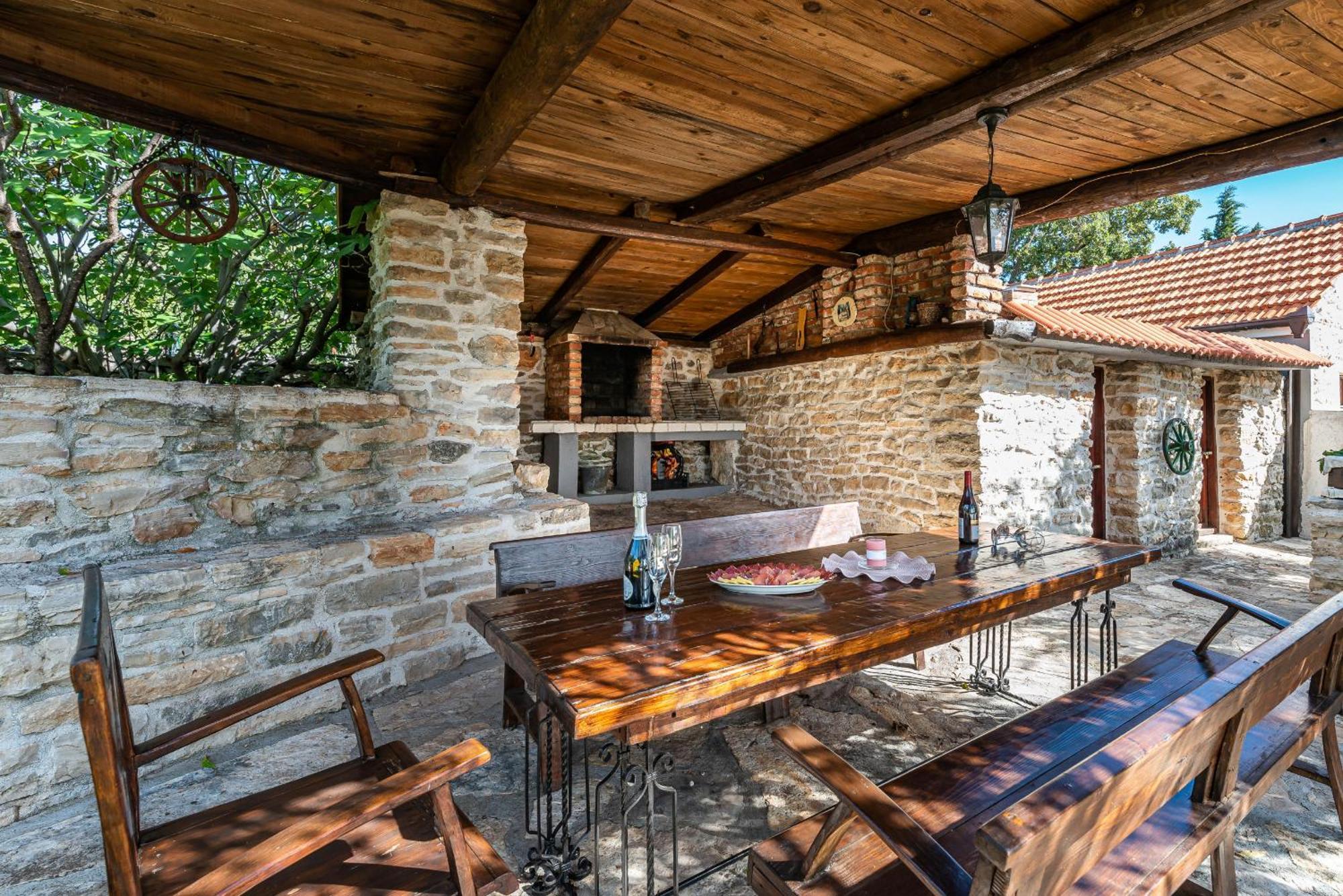 Dalmatian Country House Irena Bruska Exterior foto